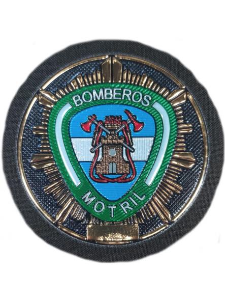 Cuerpo de Bomberos de Motril Granada parche insignia emblema patch ecusson pompiers Fire Dept
