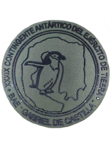 Armada Española Ejército Tierra XXXIX Contingente Antártico Bae Gabriel de Castilla parche insignia emblema distintivo Navy patch ecusson [0]