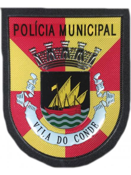 Policía Municipal Vila do Conde Portugal parche insignia emblema patch ecusson Police Dept  [0]