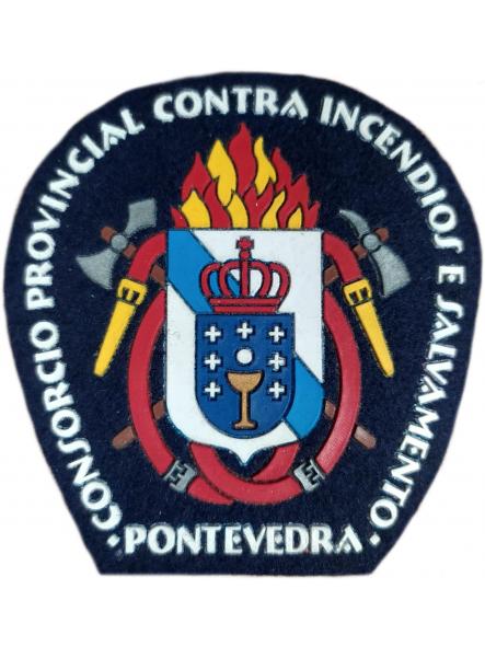 Bomberos Pontevedra Consorcio Provincial contra Incendios y Salvamento parche insignia emblema patch ecussson fire dept pompiers  [0]