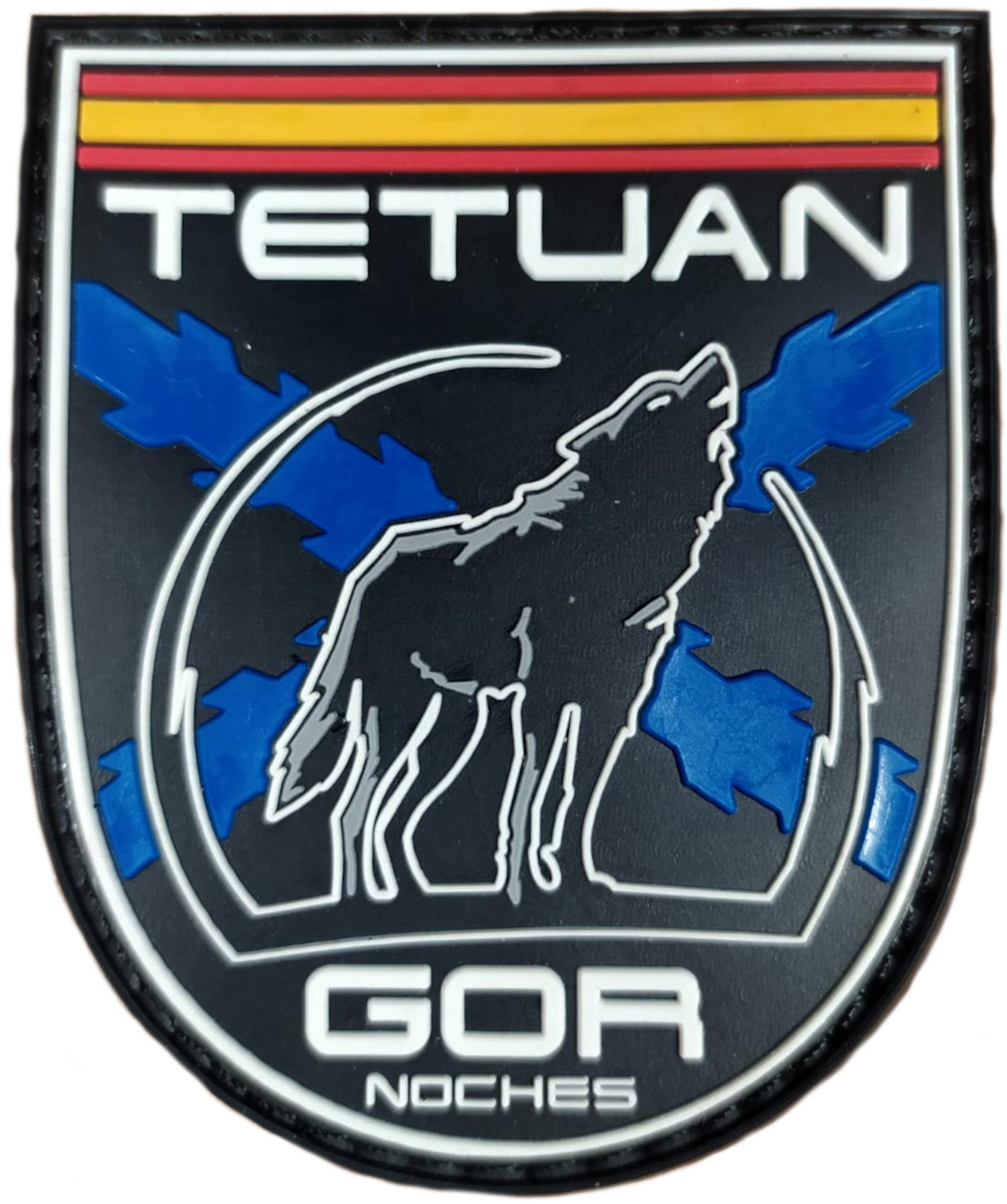 Policía Nacional Tetuán GOR Noches Madrid parche insignia emblema distintivo ecusson patch 