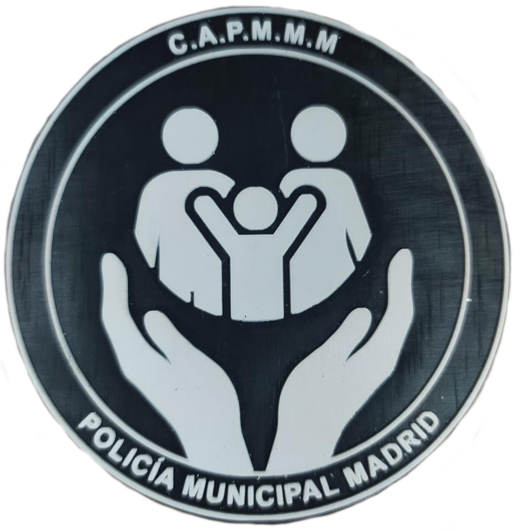 Policía Municipal Madrid CAPMMM Comisaría de Apoyo y Protección a la Mujer, Menores y Mayores parche insignia emblema distintivo police patch ecusson