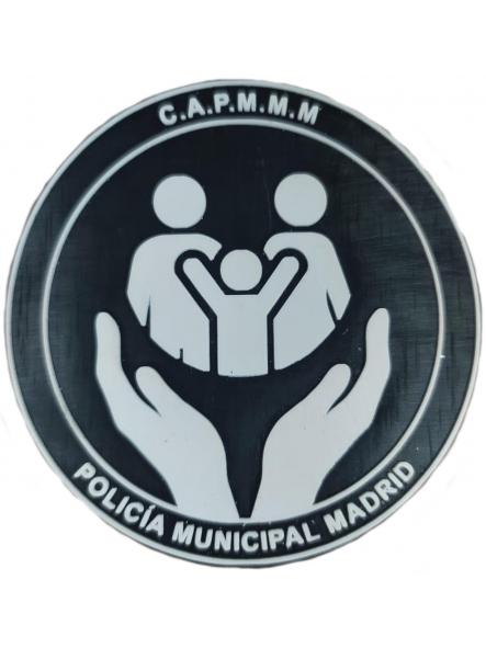 Policía Municipal Madrid CAPMMM Comisaría de Apoyo y Protección a la Mujer, Menores y Mayores parche insignia emblema distintivo police patch ecusson [0]