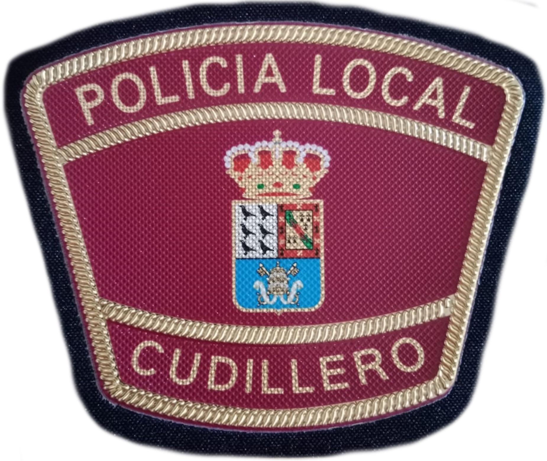 Policía Local Cudillero Asturias parche insignia emblema distintivo ecusson patch Police