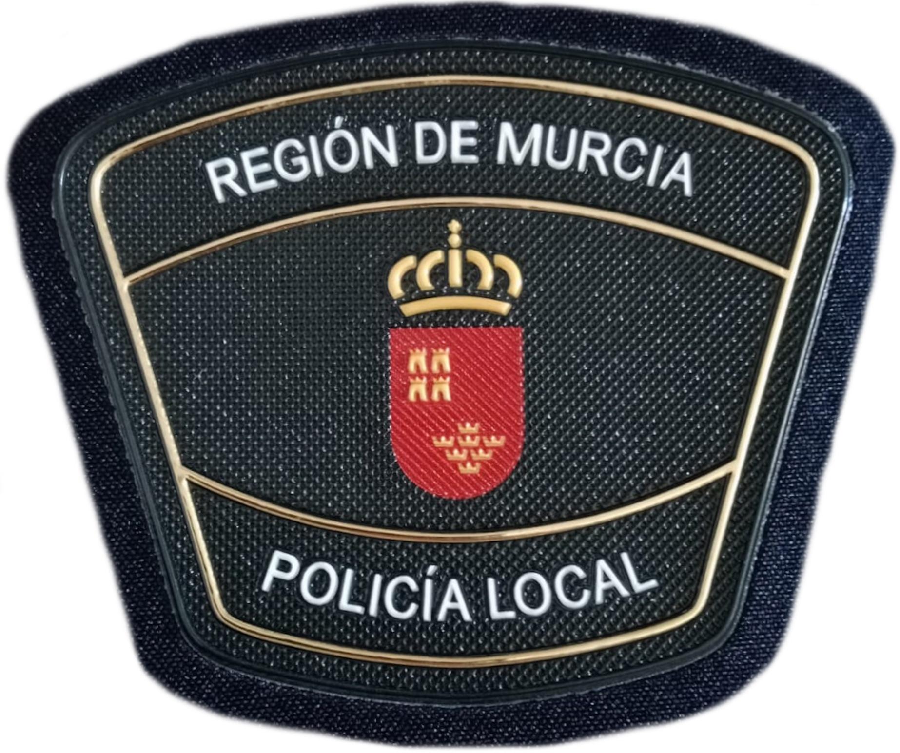 Policía Local Región de Murcia parche insignia emblema distintivo ecusson police patch