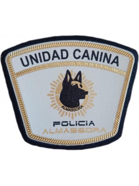 Policía Local Almanzora Almassora Unidad Canina K-9 Comunidad Valenciana parche insignia emblema patch ecusson police [0]
