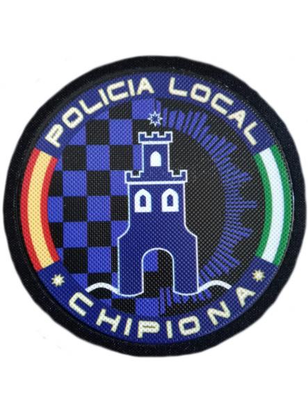 Policía Local Chipiona Málaga Andalucía parche insignia emblema distintivo ecusson patch police [0]