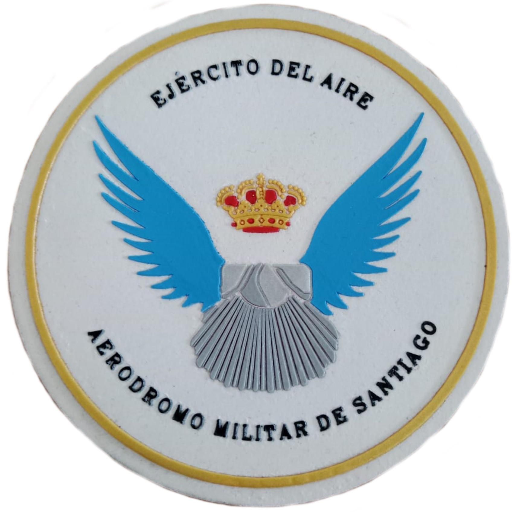 Ejército del Aire Aeródromo Militar de Santiago parche insignia emblema distintivo ecusson patch Air Force