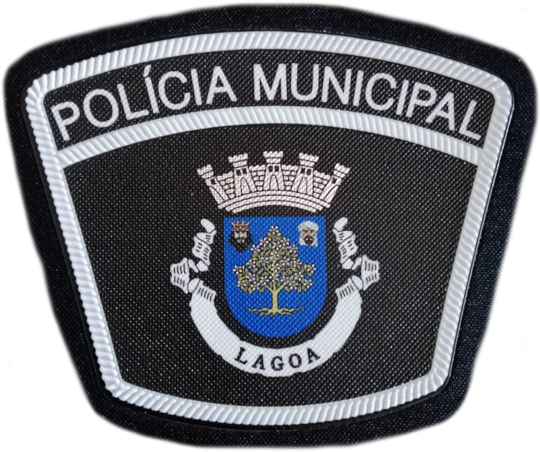 Policía Municipal Lagoa Portugal parche insignia emblema patch ecusson Police Dept