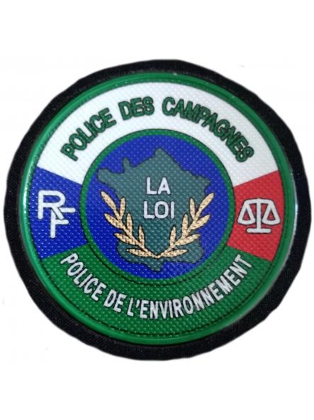 Policía Rural La Loi Francia Police des Campagnes parche insignia emblema distintivo patch ecusson  [0]