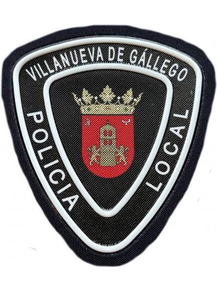 Policía Local Villanueva de Gállego Zaragoza parche insignia emblema distintivo patch ecusson [0]