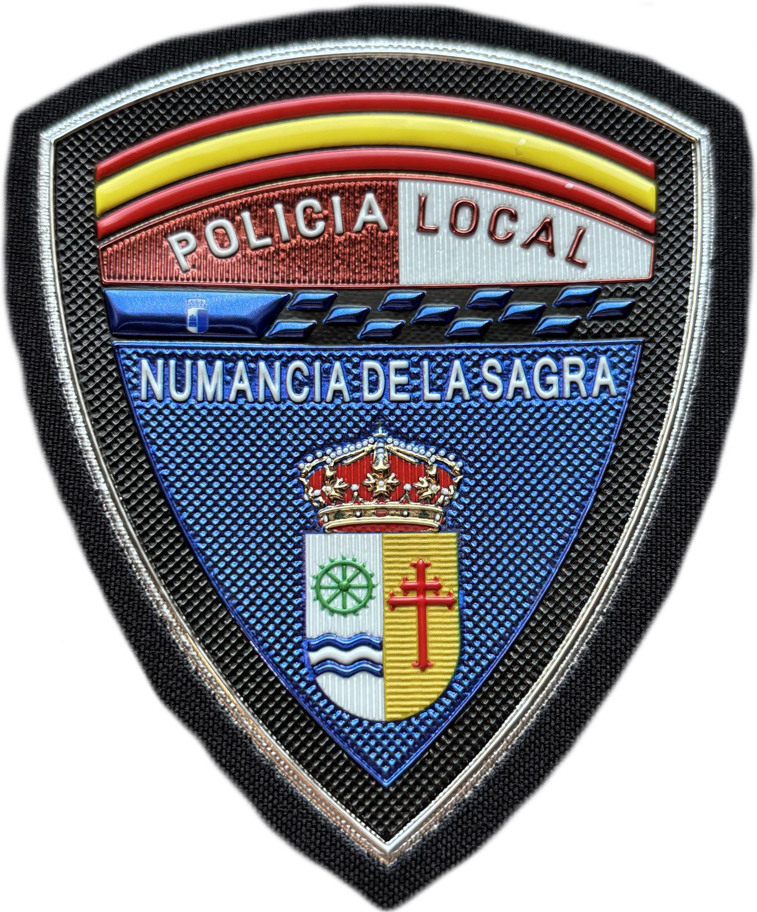 Policía Local Numancia de la Sagra Castilla la Mancha parche insignia emblema distintivo police patch ecusson