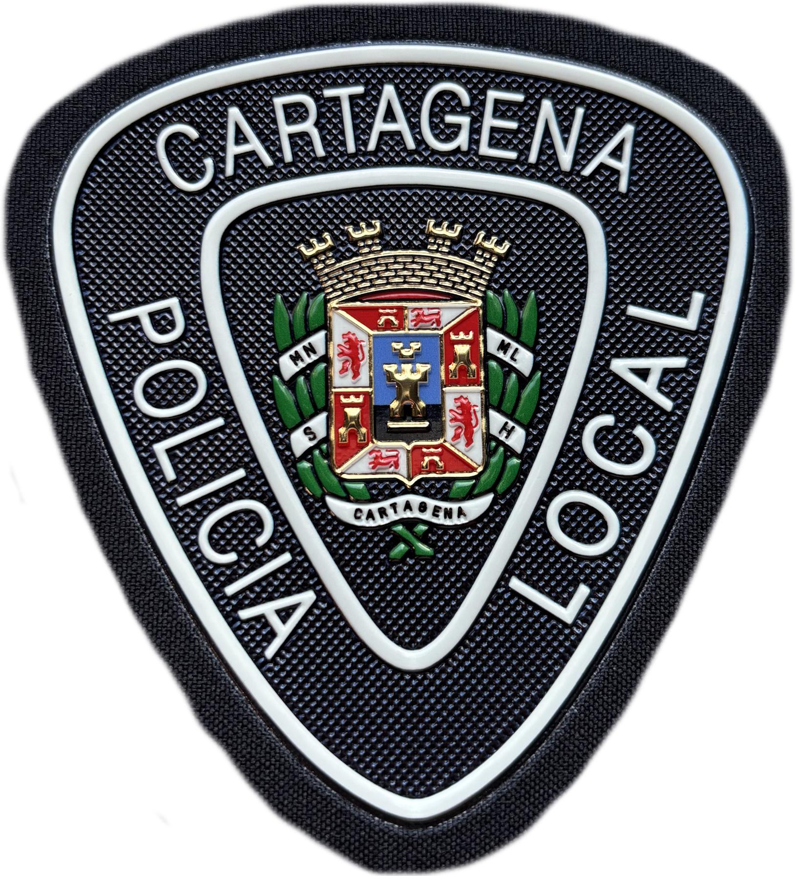 Policía Local Cartagena Región de Murcia parche insignia emblema distintivo ecusson police patch