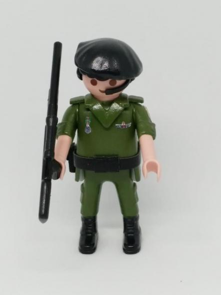 Playmobil personalizado uniforme brigada paracaidista del ejército hombre [0]
