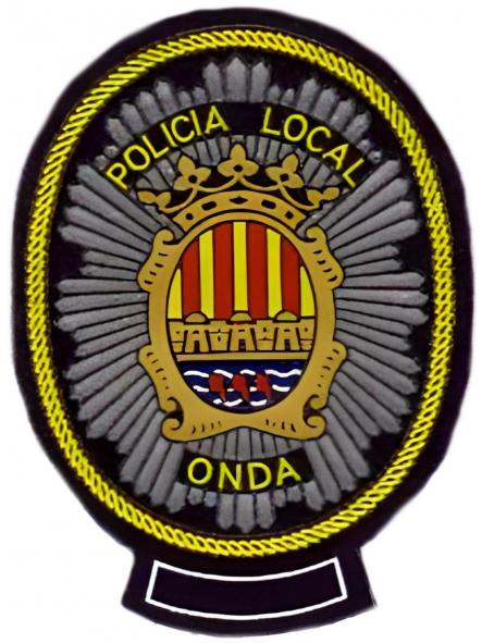 Policía Local Onda Castellón parche insignia emblema distintivo Police patch ecusson [0]