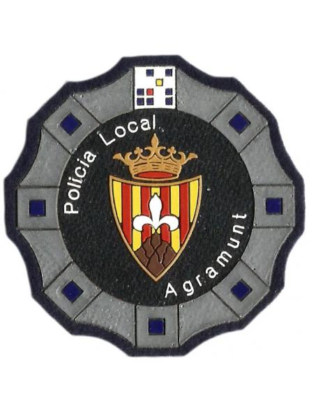 Policía Local Agramunt Lérida Modelo 92 parche insignia emblema distintivo Police patch ecusson