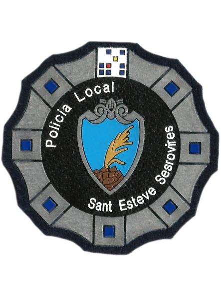 Policía Local Sant Esteve Sesrovires Barcelona Modelo 92 parche insignia emblema distintivo Police patch ecusson
