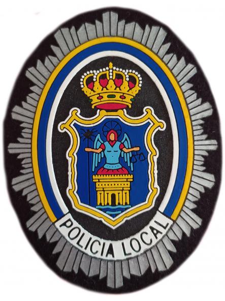 Policía Local Santa Cruz de la Palma Islas Canarias parche insignia emblema police patch ecusson [0]