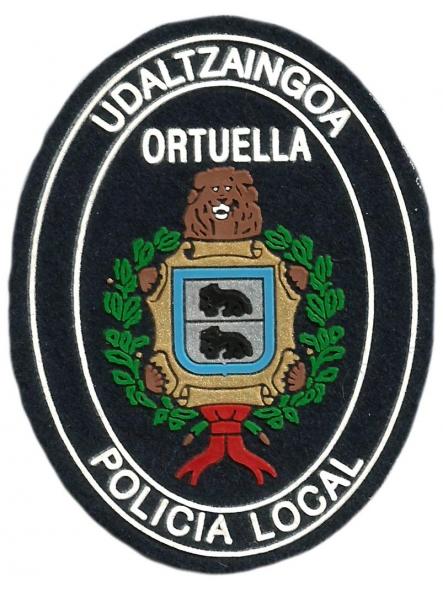 Policía Local Udaltzaingoa Ortuella Euskadi País Vasco parche insignia emblema distintivo [0]