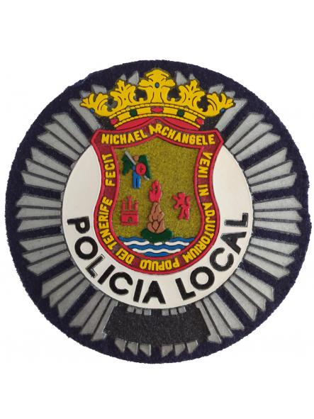 Policía Local San Cristóbal de la Laguna Canarias parche insignia emblema distintivo police patch ecusson [0]