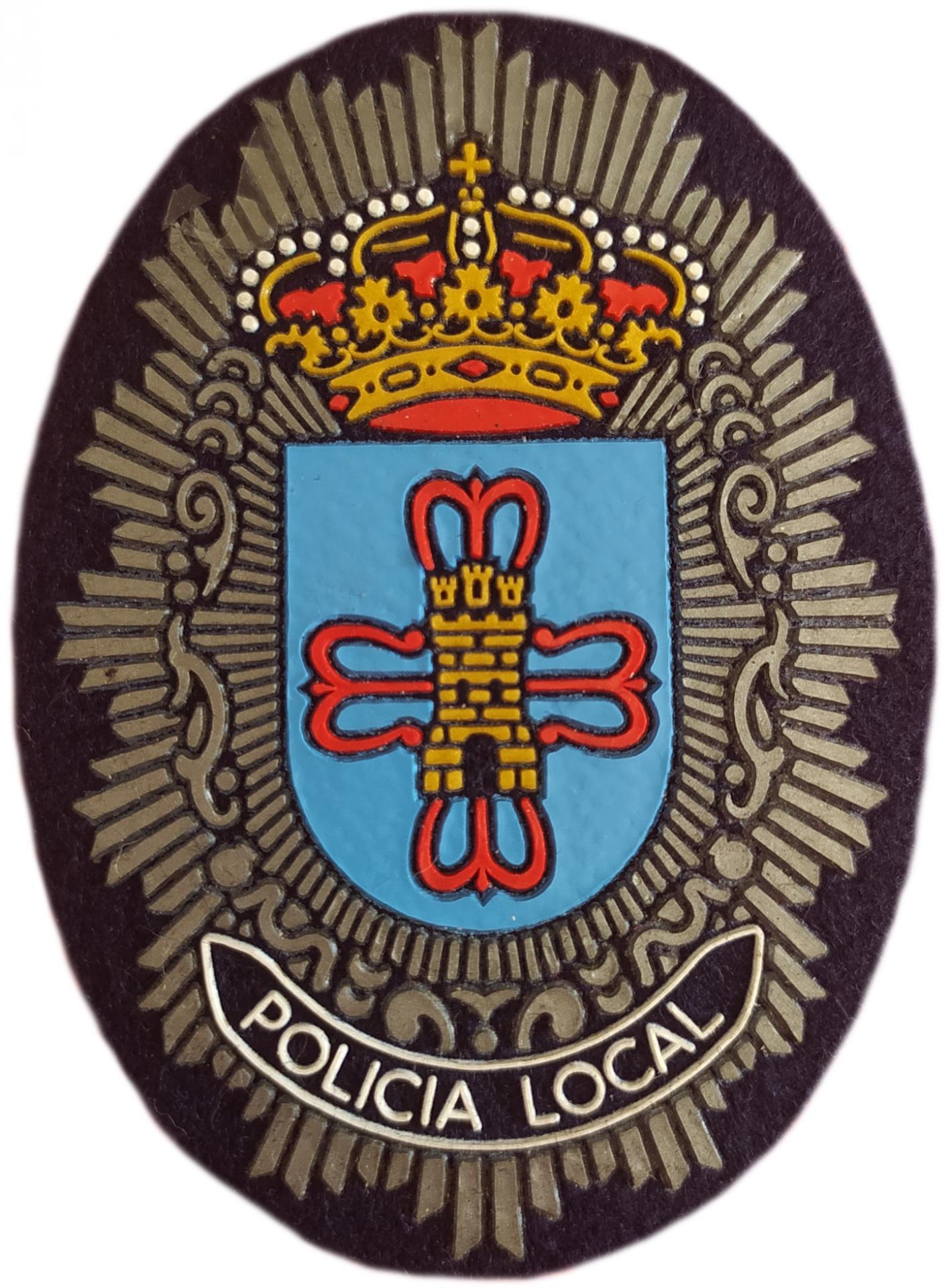 Policía Local Daimiel Castilla la Mancha parche insignia emblema distintivo police patch ecusson