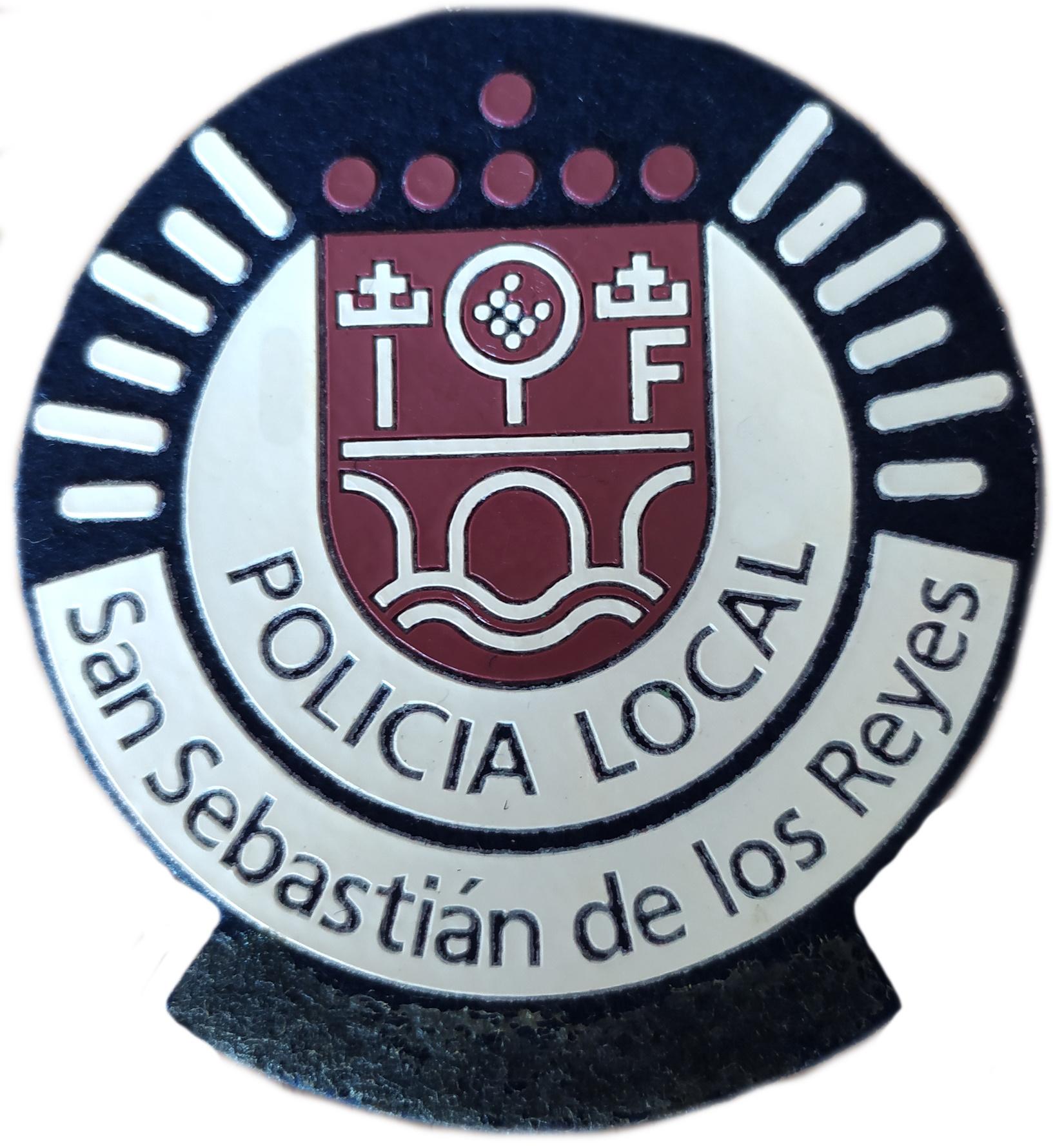 Policía Local San Sebastián de los Reyes parche insignia emblema patch ecusson Police Dept