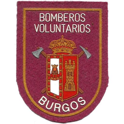 Bomberos Voluntarios de Burgos parche insignia emblema distintivo