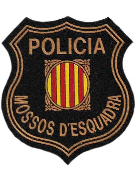 Policía de Cataluña Mossos d´esquadra parche insignia emblema distintivo de pecho