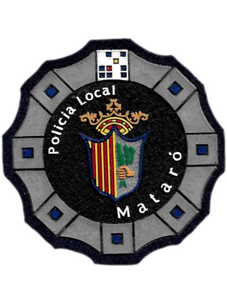 Policía Local de Mataró parche insignia emblema distintivo de pecho modelo 92  [0]