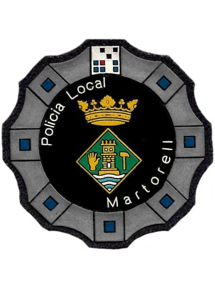 Policía Local de Martorell parche insignia emblema distintivo de pecho modelo 92  [0]