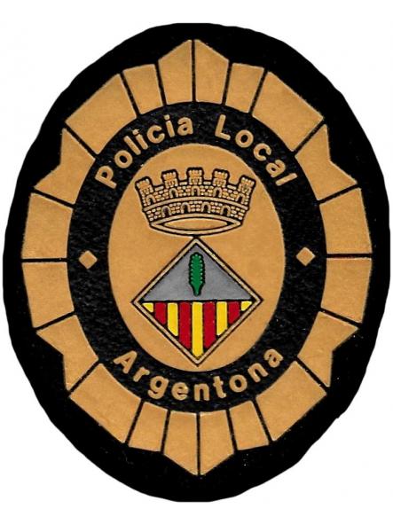 Policía Local Argentona Barcelona parche insignia emblema distintivo patch ecusson [0]