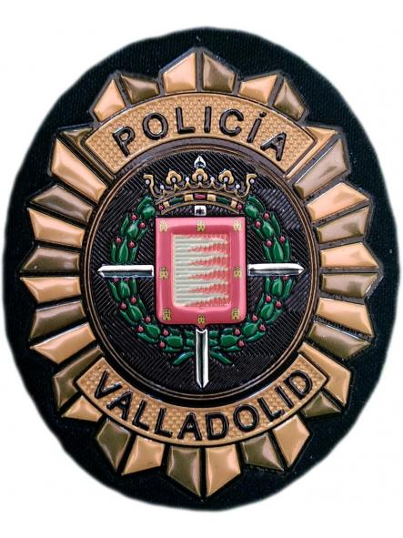 Policía Local Valladolid parche insignia emblema distintivo de pecho