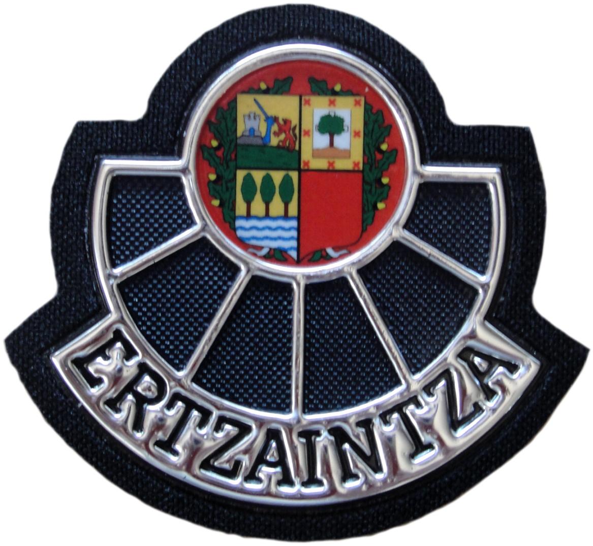 Ertzaintza Policía país vasco Euskadi parche insignia emblema distintivo 