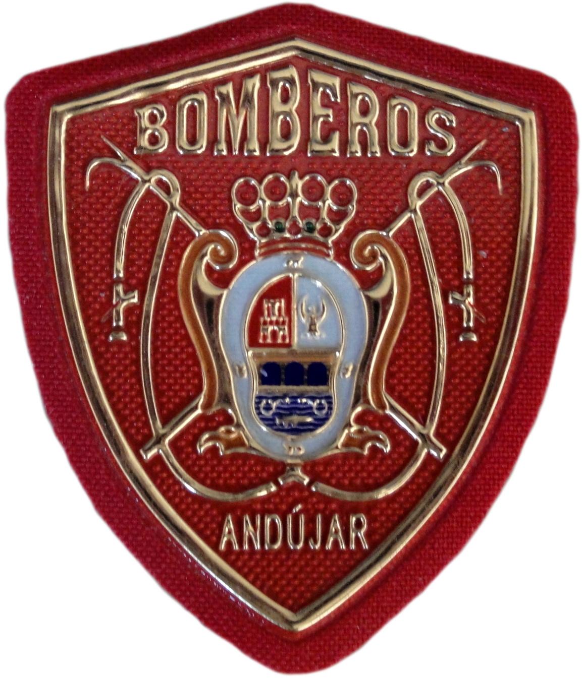 Bomberos de Andújar parche insignia emblema distintivo Fire Dept