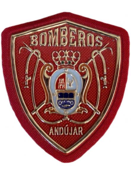 Bomberos de Andújar parche insignia emblema distintivo Fire Dept [0]