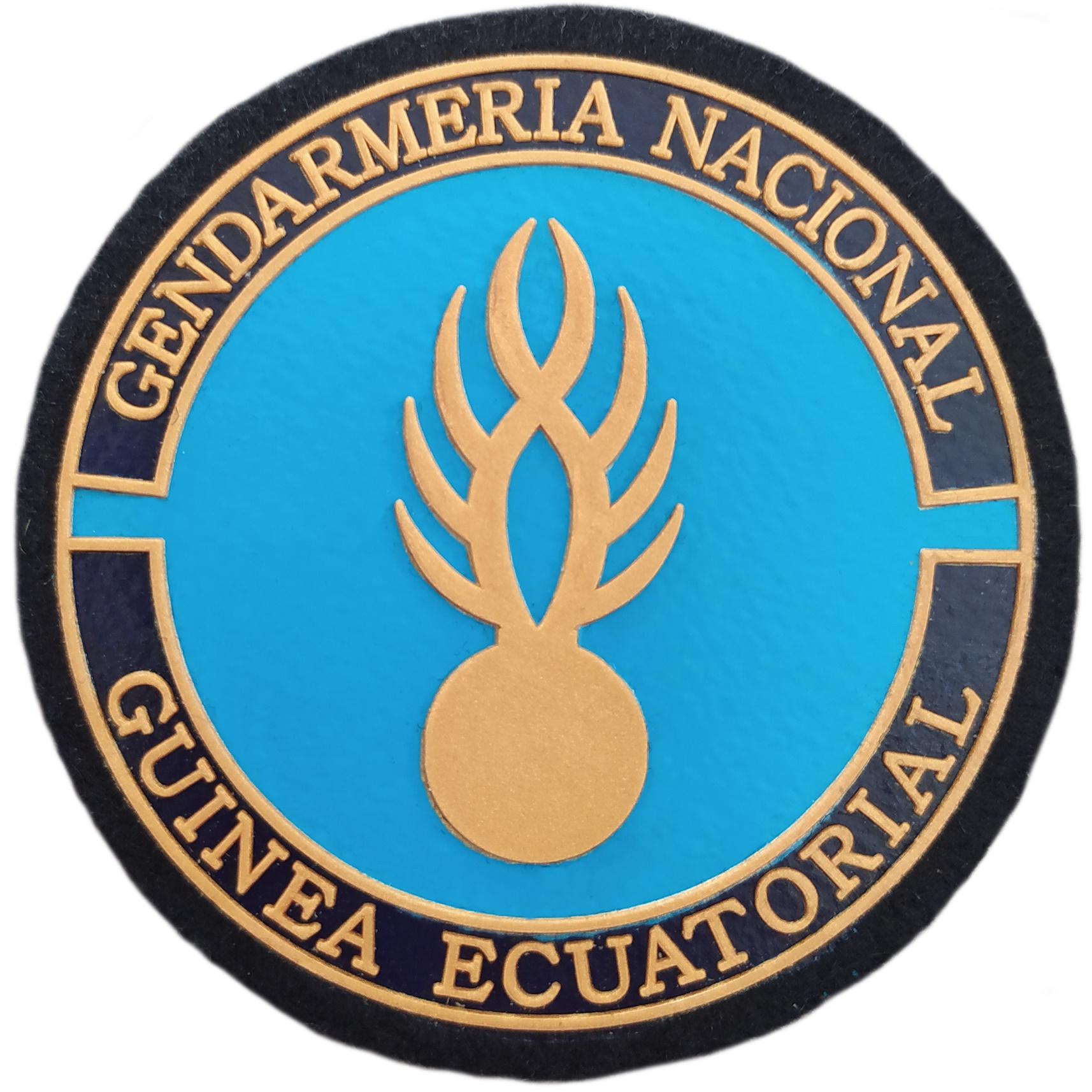 Gendarmería Nacional de Guinea Ecuatorial parche insignia emblema Gendarmerie