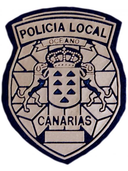 Policía Local Canarias parche insignia emblema distintivo Police Dept [0]