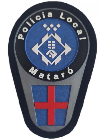 Policía Local de Mataró parche insignia emblema distintivo police patch ecusson