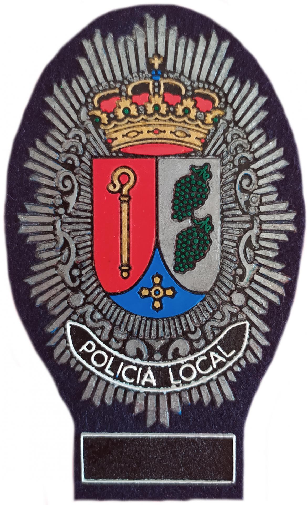 Policía Local Camarena Castilla la Mancha parche insignia emblema distintivo police patch ecusson