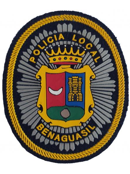 Policía Local Benaguasil Comunidad Valenciana parche insignia emblema distintivo Police patch ecusson