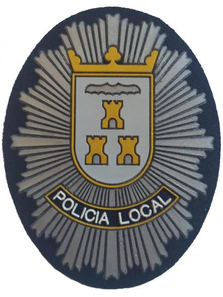 Policía Local Albacete parche insignia emblema distintivo Castilla la Mancha Police patch ecusson