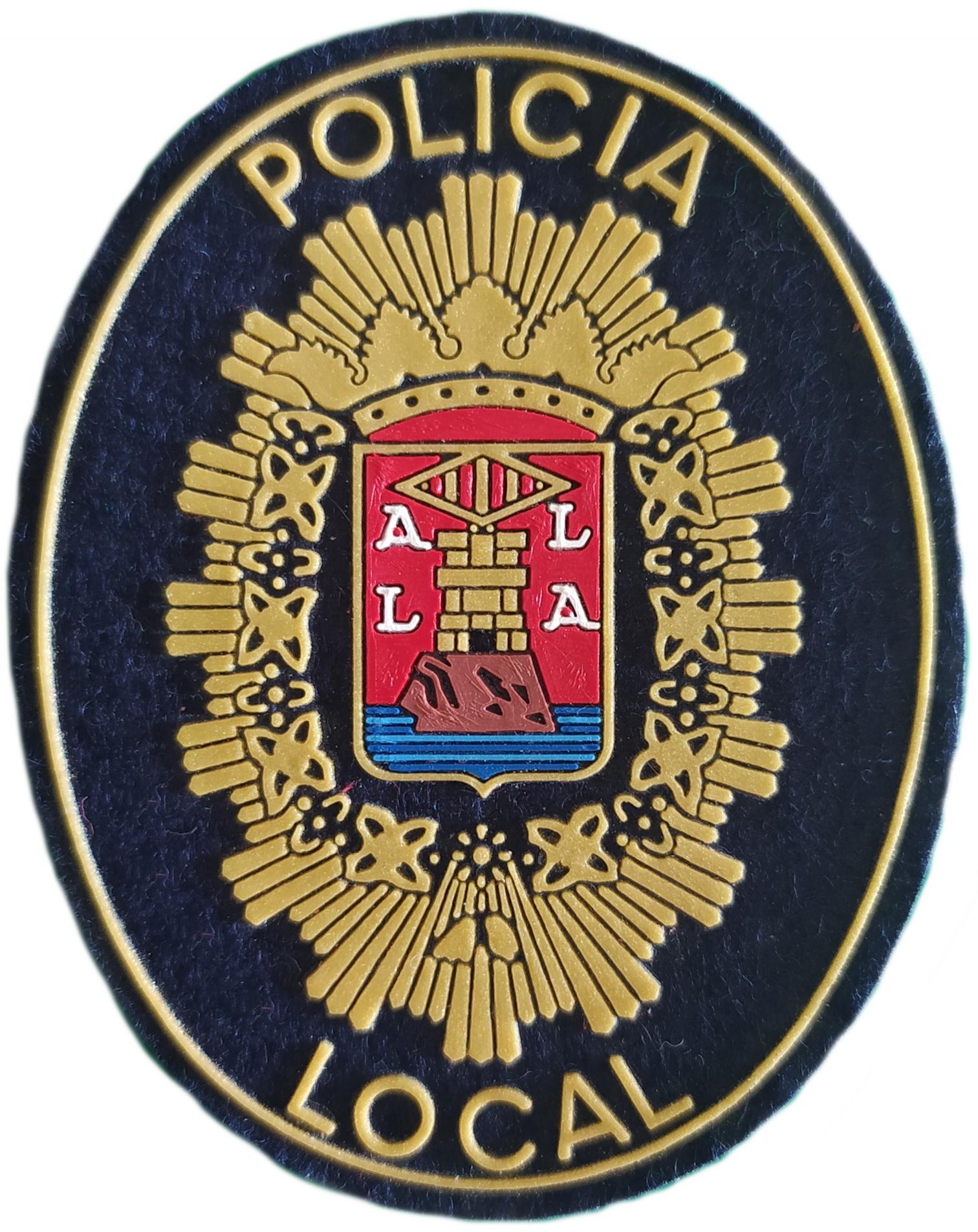 Policía Local Alicante Comunidad Valenciana parche insignia emblema distintivo Police patch ecusson