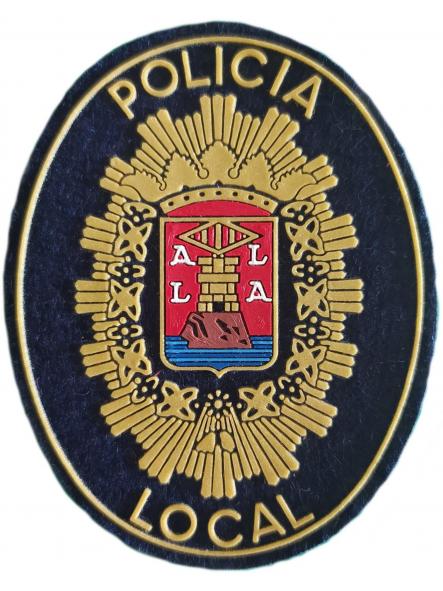 Policía Local Alicante Comunidad Valenciana parche insignia emblema distintivo Police patch ecusson