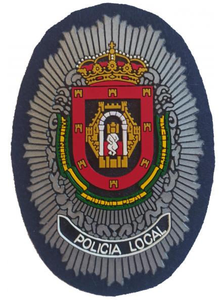 Policía Local Ciudad Real parche insignia emblema distintivo Castilla la Mancha police patch ecusson