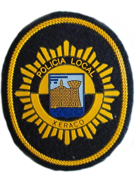 Policía Local Xeraco Comunidad Valenciana parche insignia emblema distintivo Police patch ecusson [0]