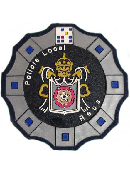 Policía Local de Reus parche insignia emblema de pecho modelo 92 police patch ecusson 