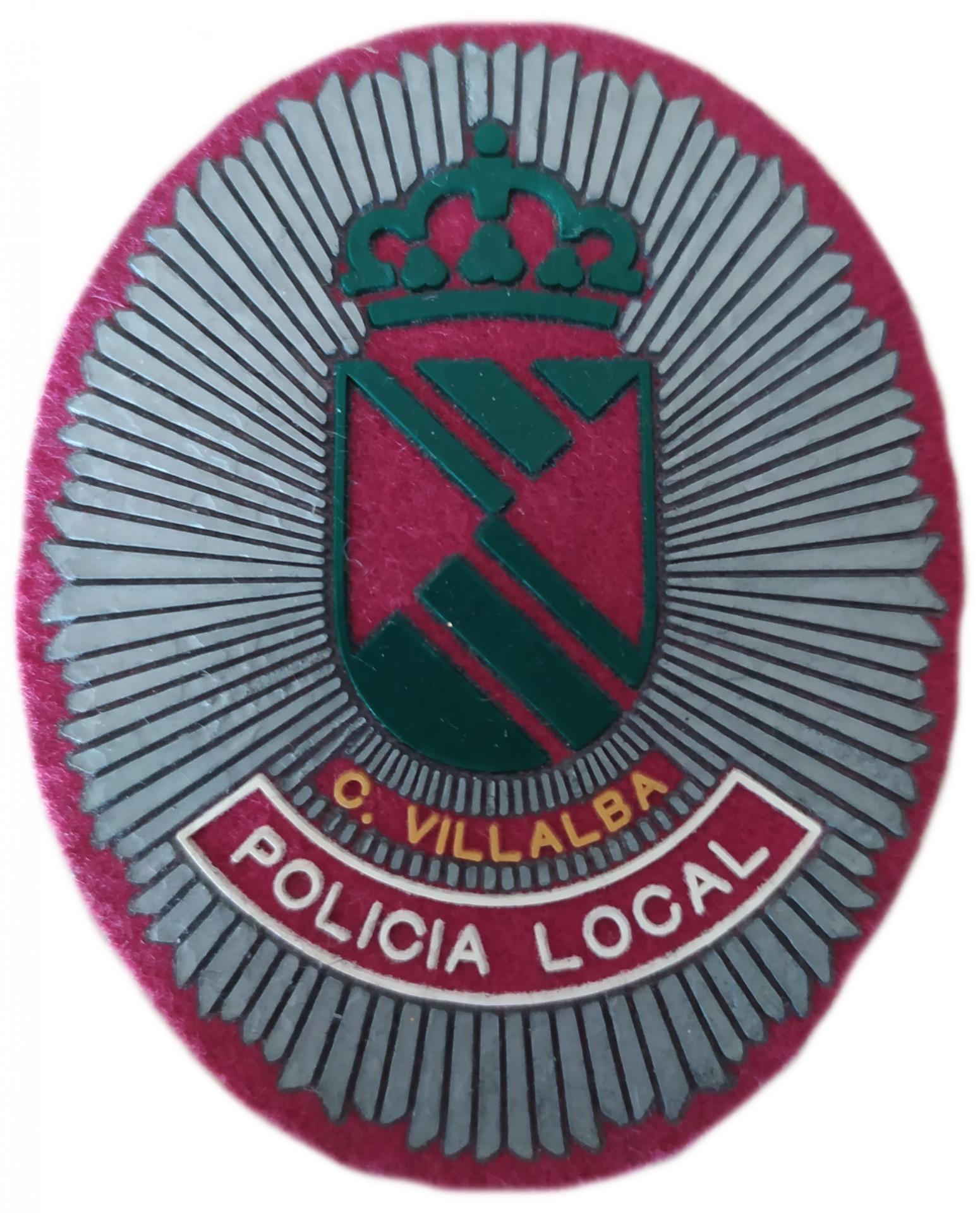 Policía Local Collado Villalba parche insignia emblema patch ecusson Police Dept
