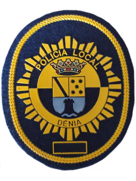 Policía Local Denia Alicante Comunidad Valenciana parche insignia emblema distintivo Police patch ecusson