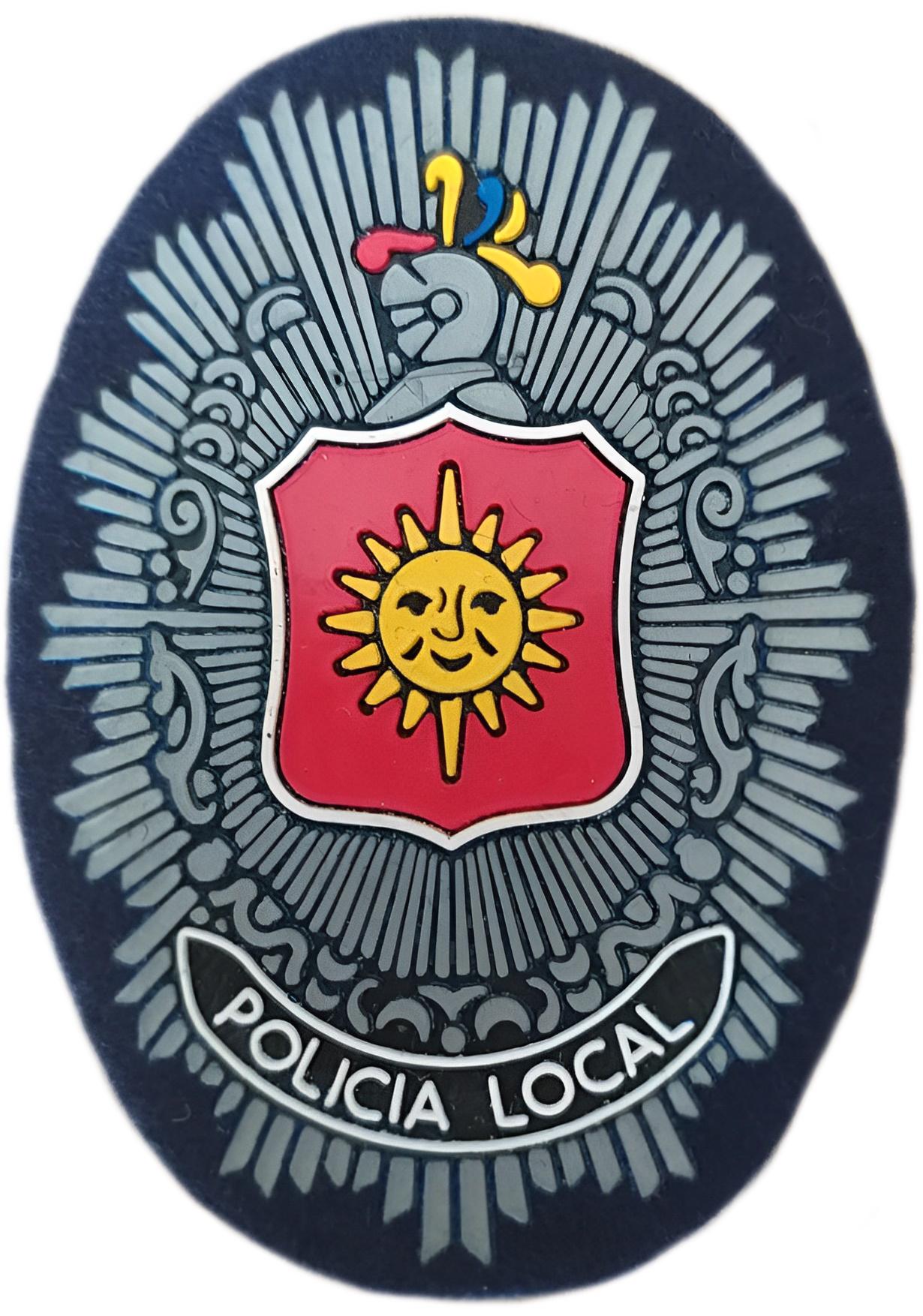 Policía Local La Solana Castilla la Mancha parche insignia emblema distintivo police patch ecusson