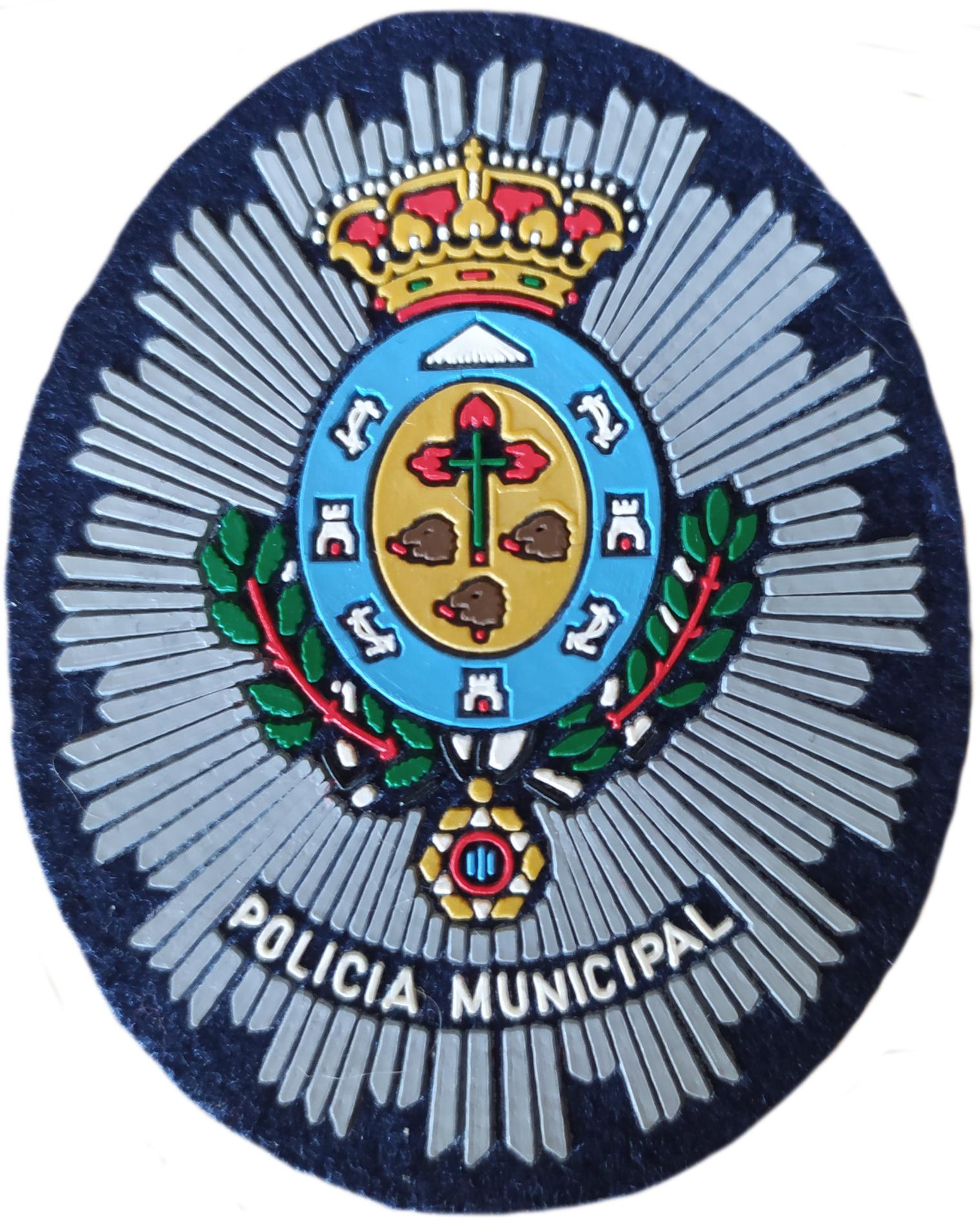 Policía Municipal Santa Cruz de Tenerife Islas Canarias parche insignia emblema police patch ecusson
